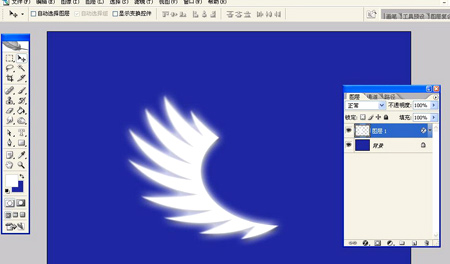 Photoshop给漂亮MM打造天使翅膀